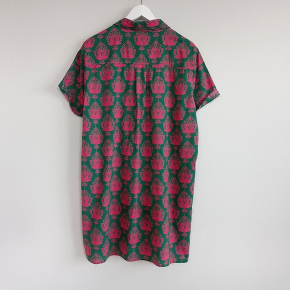 Sohana Block Print Pullover Dress XL - Picture 2 of 11